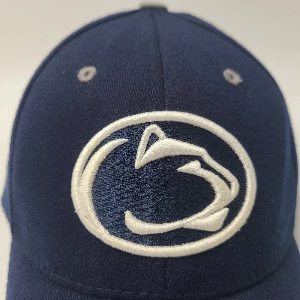 Penn State Nittany Lions Hat Fitted One Size Top of the World Blue NCAA Flex Men